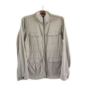 Field Jacket Womens M Green Columbia Utility Chore Pockets